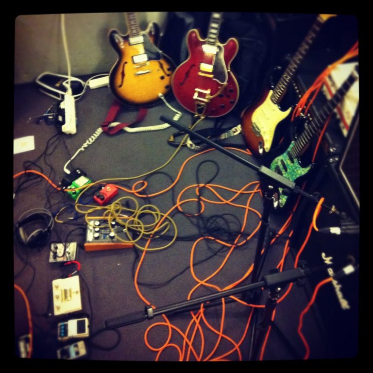 Guitars at Carbon Recording Studios Birmingham 768x768